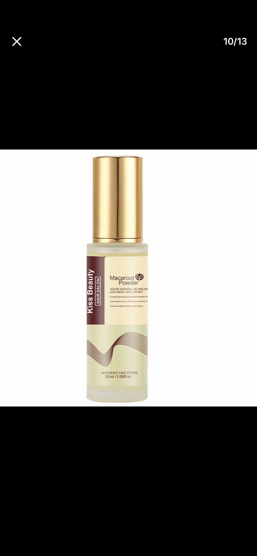Aceite Esencial de Macaroot Kiss Beauty – 60 ml