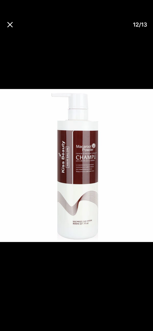 Champú Macaroot Powder – Kiss Beauty (800 ml)